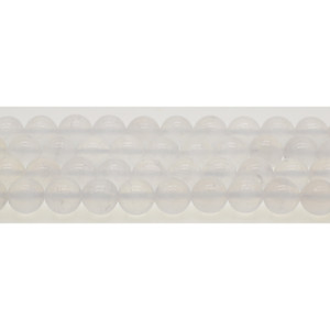 Natural Selenite Round 10mm - Loose Beads