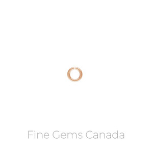 14K Rose Gold Filled - Jump Ring (0.76x4.0mm) - 50/Pack