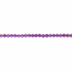 Amethyst Round 3mm - Loose Beads