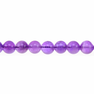 Amethyst Round 10mm - Loose Beads