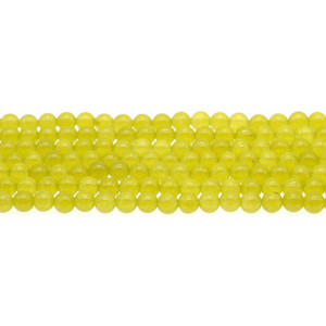 Olvine Jade Round 6mm - Loose Beads