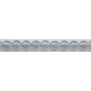 AB Blue Crystal Round 8mm - Loose Beads