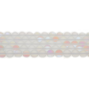 Crystal Neon Frosted Round 8mm - Loose Beads