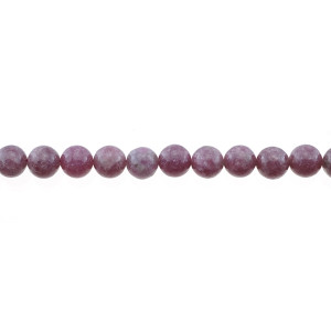 Lepidolite Round 8mm - Loose Beads