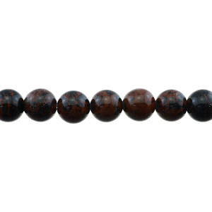 Mohogany Obsidian Round 12mm - Loose Beads