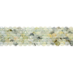 Prehnite Round Large Cut 6mm - Loose Beads