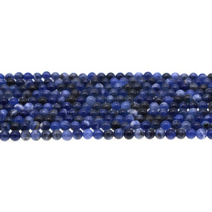 Sodalite Round 4mm - Loose Beads