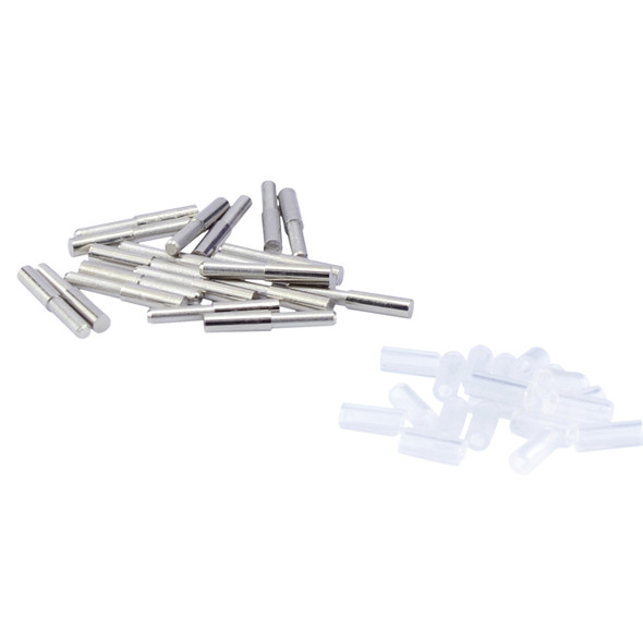 Extra Pegs for 3D Bracelet Jig, 23 mm (0.90 in) L x 3.4 mm (0.13 in) O.D. and Holder Tubes, 30 sets