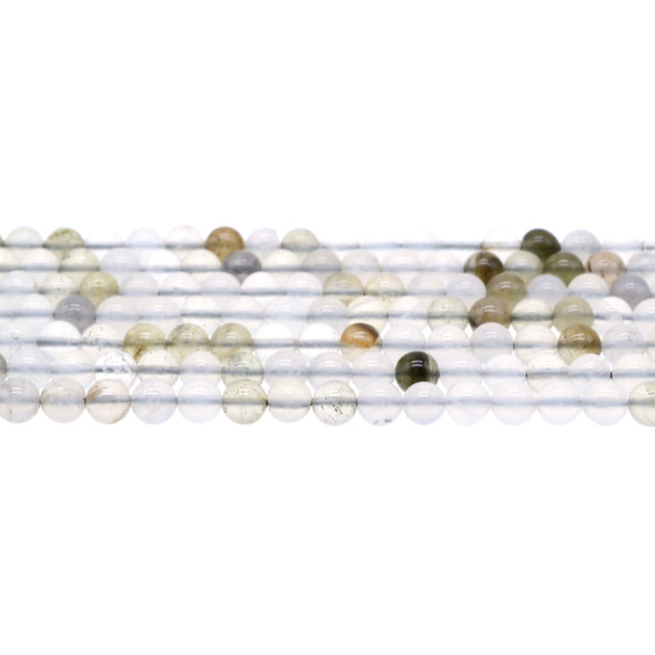 Green Ice Quartzite Round 6mm - Loose Beads