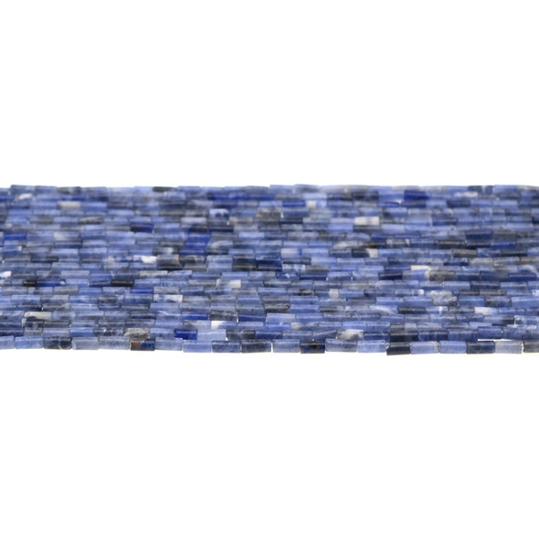 Sodalite Tube 2x2x4mm - Loose Beads