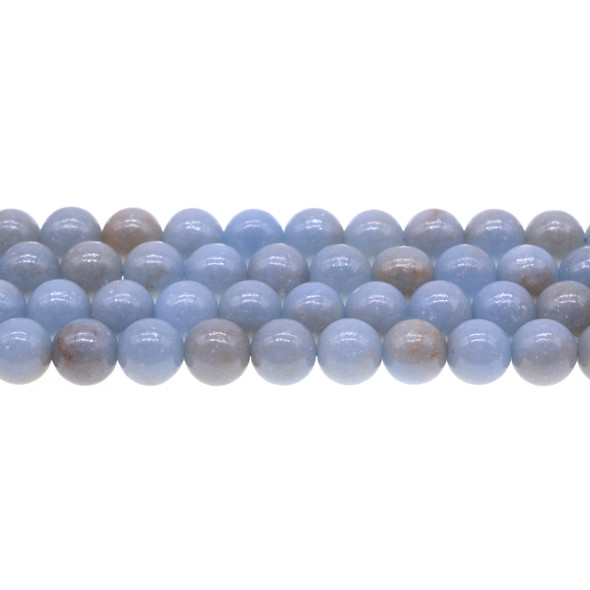 Angelite AB Round 10mm - Loose Beads
