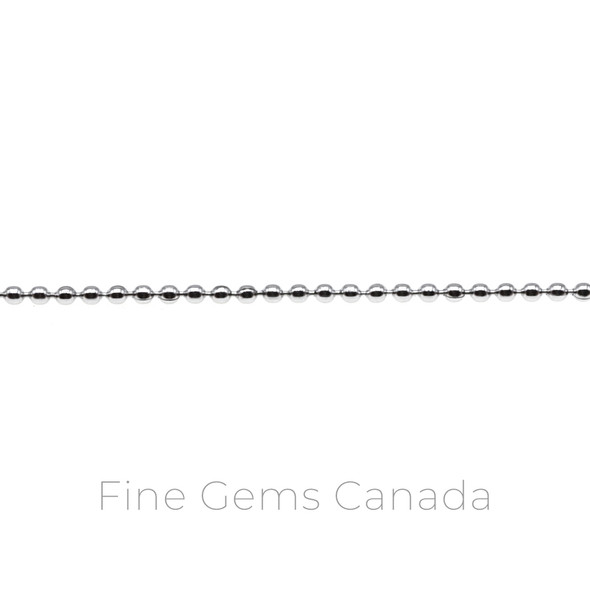 Stainless Steel - 1.2mm Ball Chain - 20m