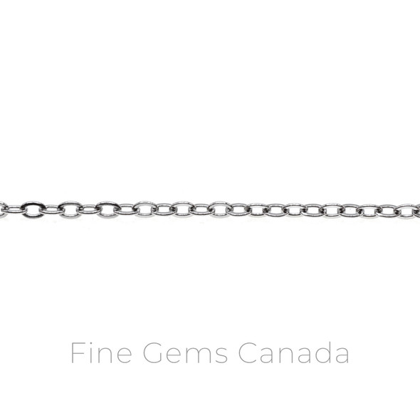 Stainless Steel - 1.6mm Flat Cable Chain - 20m