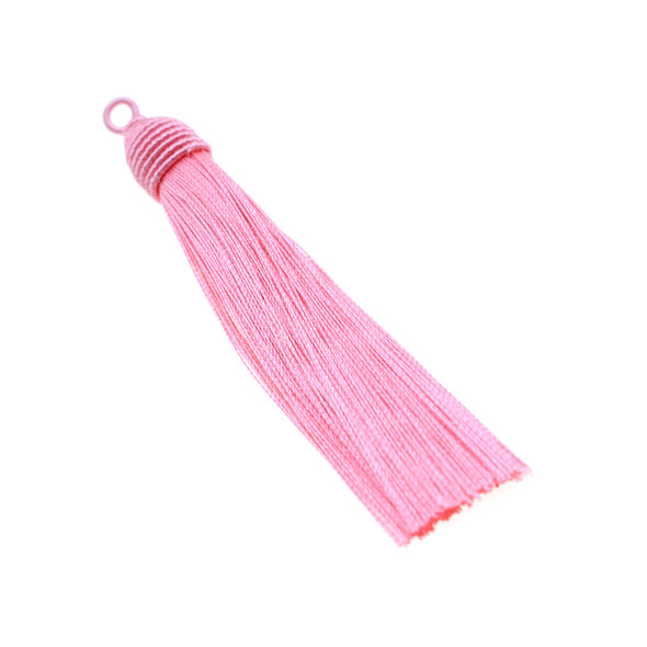 3 Inch Hand Made Beehive Tassel - Rose - 10/Pack
