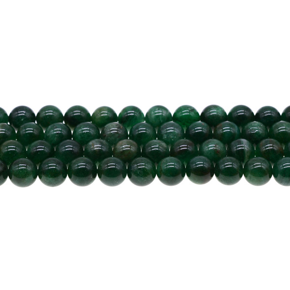 Green Lepidolite A Round 10mm - Loose Beads