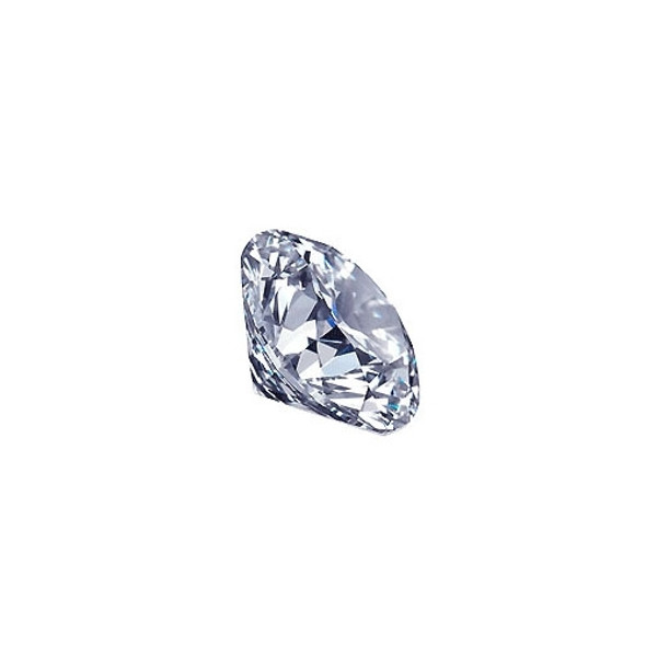 9.0mm Cubic Zirconia AAAAA Swiss Cut- White (2 per Pack)