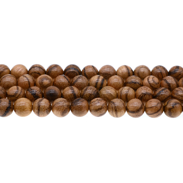 Eaglewood Wood Round 10mm - Loose Beads