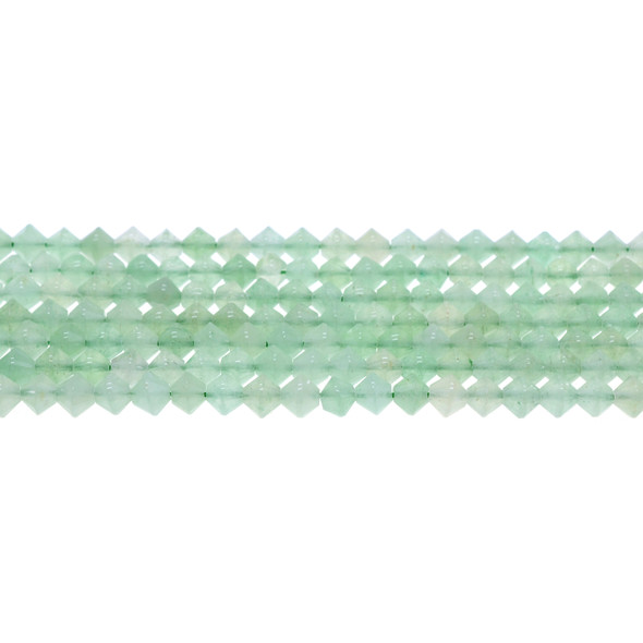 Aventurine Bicone 6mm - Loose Beads