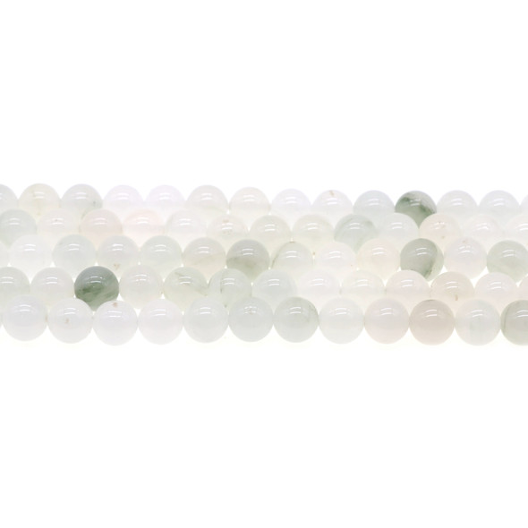 Tianshan Mountain Jade Round 8mm - Loose Beads
