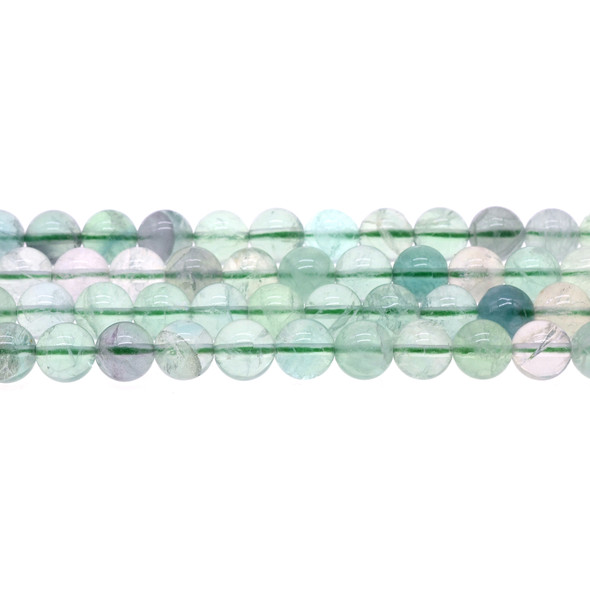 Green Fluorite Round 10mm - Loose Beads