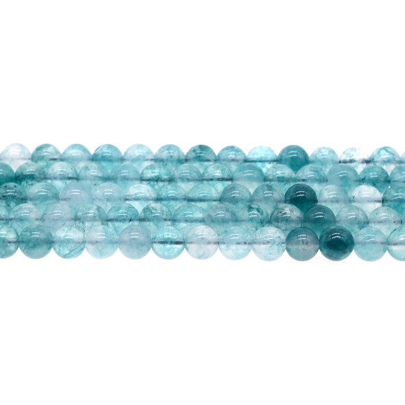 Rainbow Quartz (Blue Zircon) 8mm - Loose Beads
