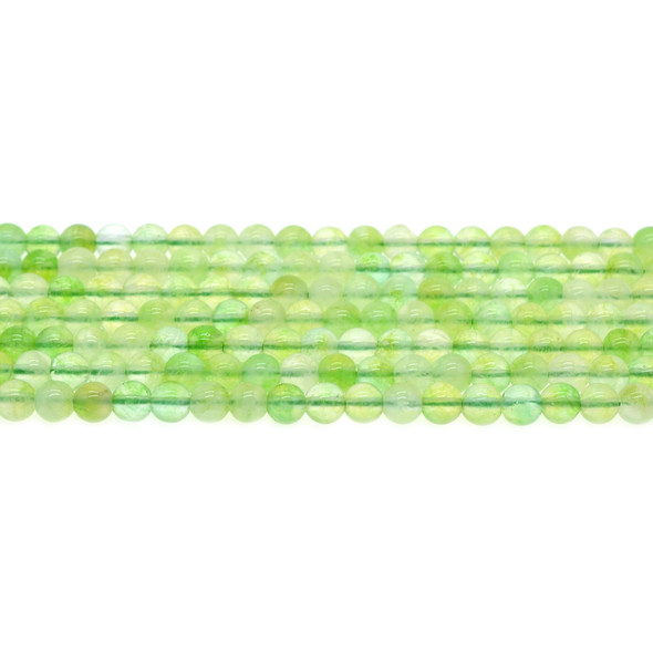 Rainbow Quartz (Peridot) 6mm - Loose Beads