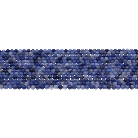 Sodalite Round 3mm - Loose Beads