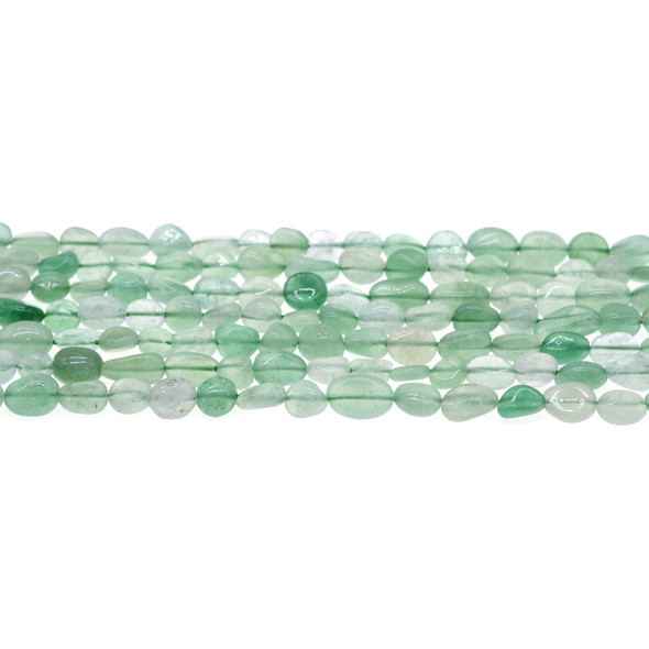 Aventurine Nugget Irregular 6mm x 8mm - Loose Beads