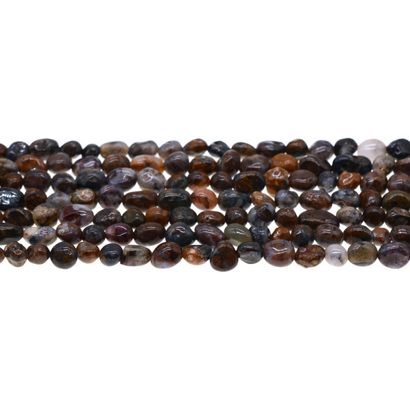 Pietersite Nugget Irregular 6mm x 8mm - Loose Beads