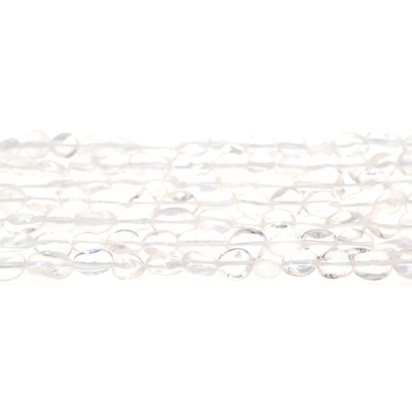 Natural Quartz Nugget Irregular 6mm x 8mm - Loose Beads