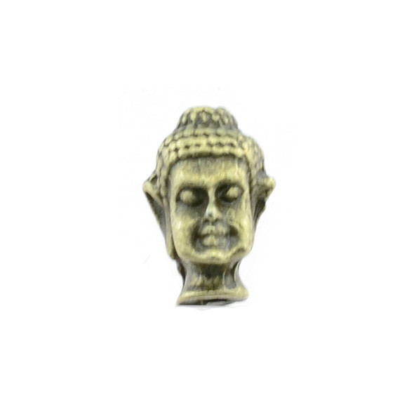 Pewter Buddha Beads - Antique Brass (18Pcs)