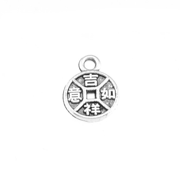 Pewter Chinese Bi Lucky Charm (60Pcs)