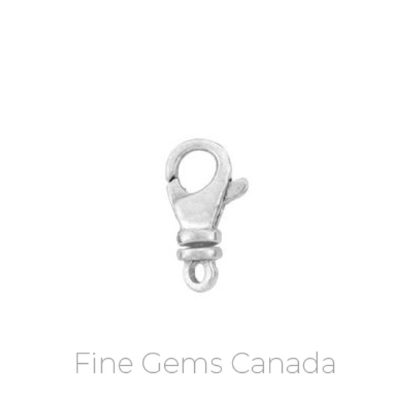 Swivel Clasp (6.3x13.5mm)  - 2/pack - 925 Sterling Silver