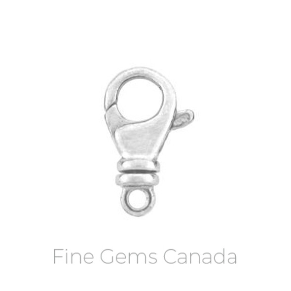 Swivel Clasp (9.5x19.0mm)  - 1/pack - 925 Sterling Silver