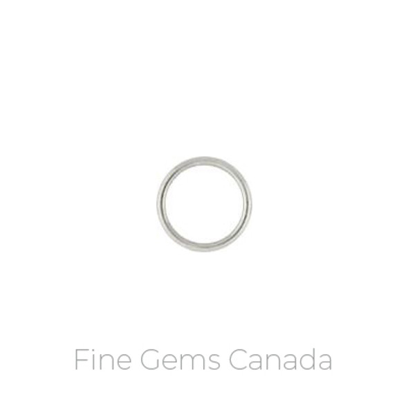 Closed Ring .030x.355 (0.76x9.0mm) - 20/pack - 925 Sterling Silver
