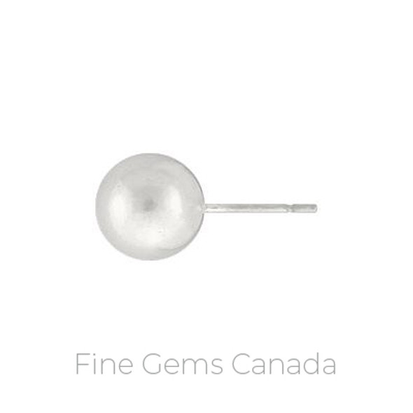 10.0mm Ball Earring  - 2/pack - 925 Sterling Silver