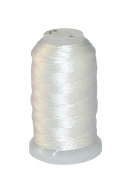 100% Spooled Silk 0.5OZ - White- B