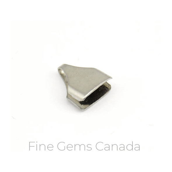 Stainless Steel - 7.0mm Folding End Caps - 50/Pack