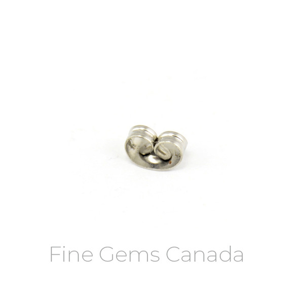 Stainless Steel - Small Earring Back - 100/Pack