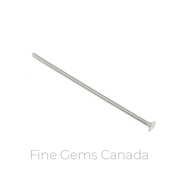 Stainless Steel - 50mm Head Pin (Wire 0.7mm) - 100/Pack