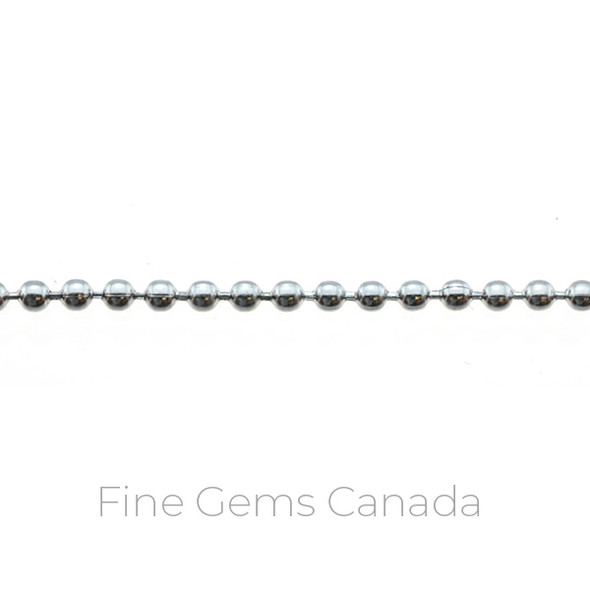 Stainless Steel - 1.5mm Ball Chain - 10m