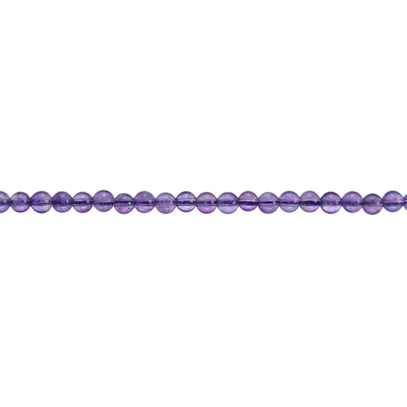 Amethyst AA Round 4mm - Loose Beads