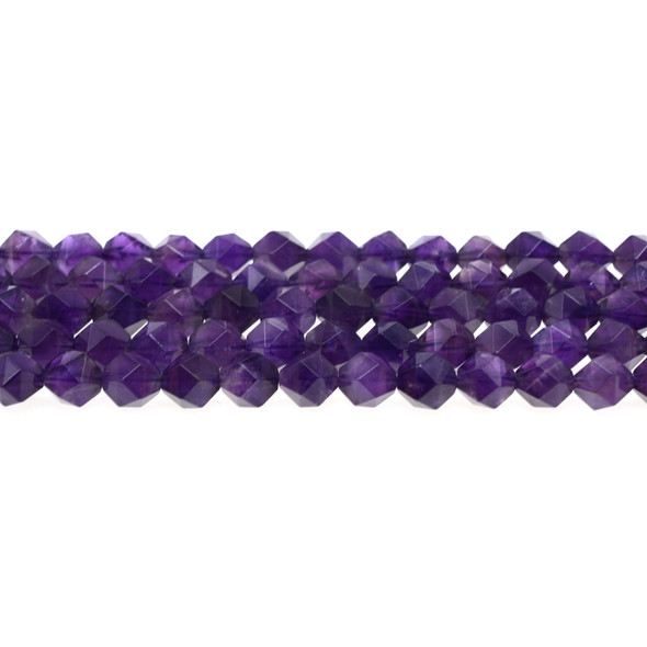 Amethyst AA Round Large Cut 8mm - Loose Beads