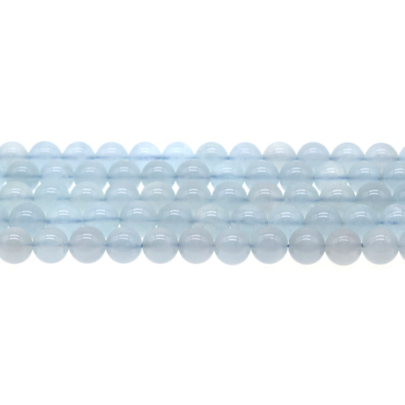 Aquamarine AA Round 8mm - Loose Beads