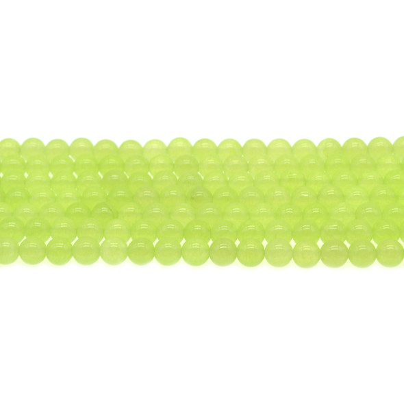 Lite Green Jade Round 6mm - Loose Beads