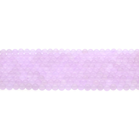 Violet Jade Round 4mm - Loose Beads
