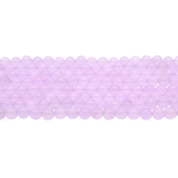 Violet Jade Round 6mm - Loose Beads