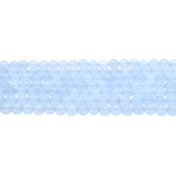 Light Blue Jade Round 6mm - Loose Beads