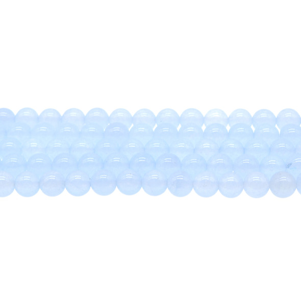 Light Blue Jade Round 8mm - Loose Beads