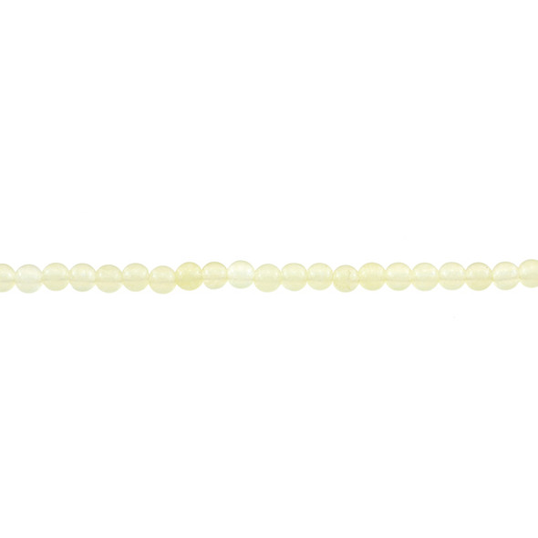 Lemon Jade Round 4mm - Loose Beads